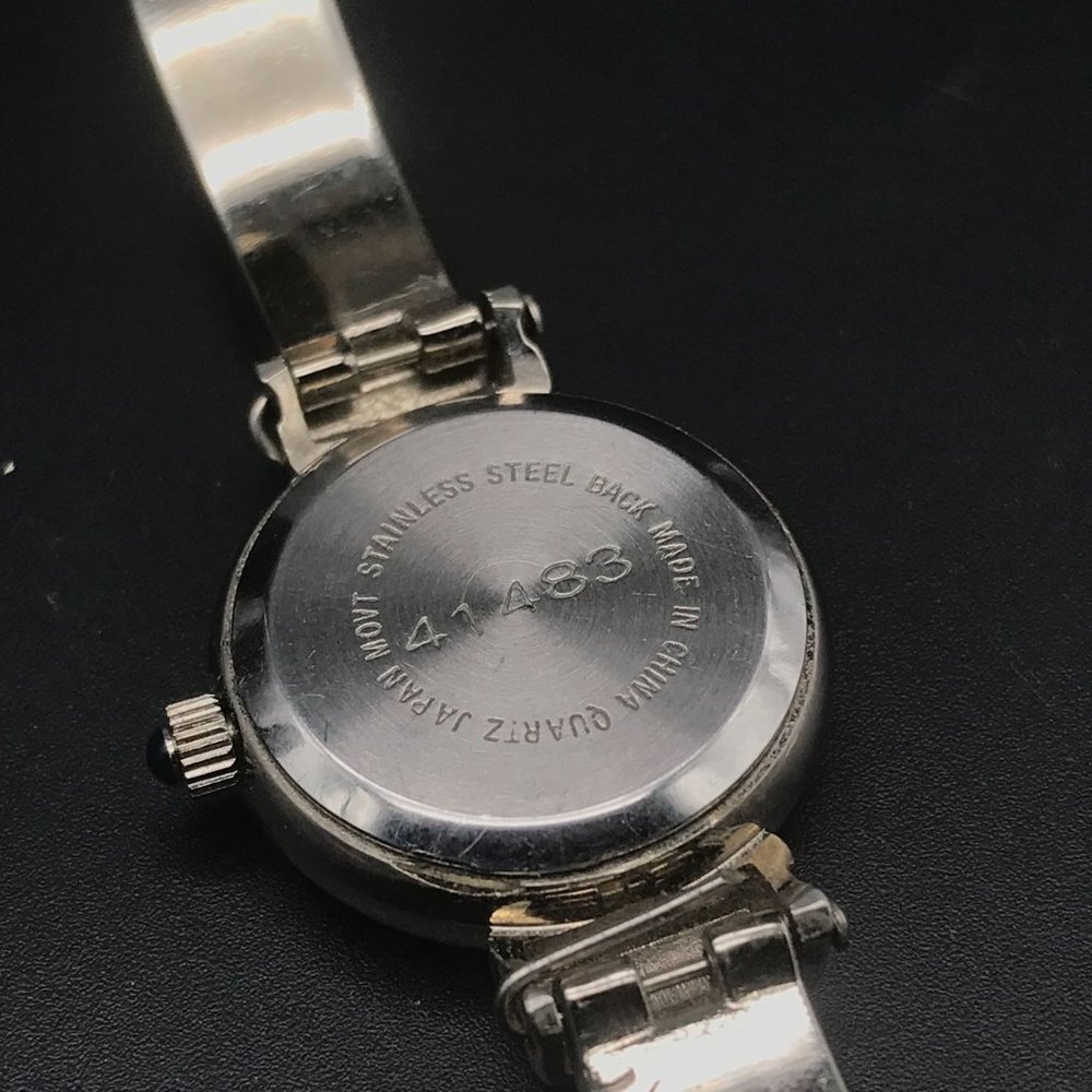 Rumours Ladies Stainless Steel Quartz Watch with Blue Hands Bracelet 41483 Size - Picture 5 of 7